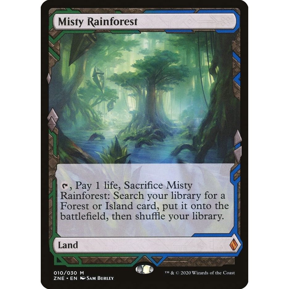 Image for Misty Rainforest (10) (ZNE) - Magic: The Gathering