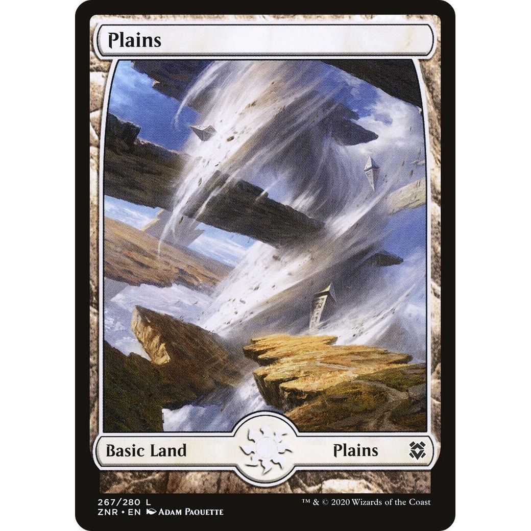 Image for Plains (267) - Full Art (267) (ZNR) - Magic: The Gathering
