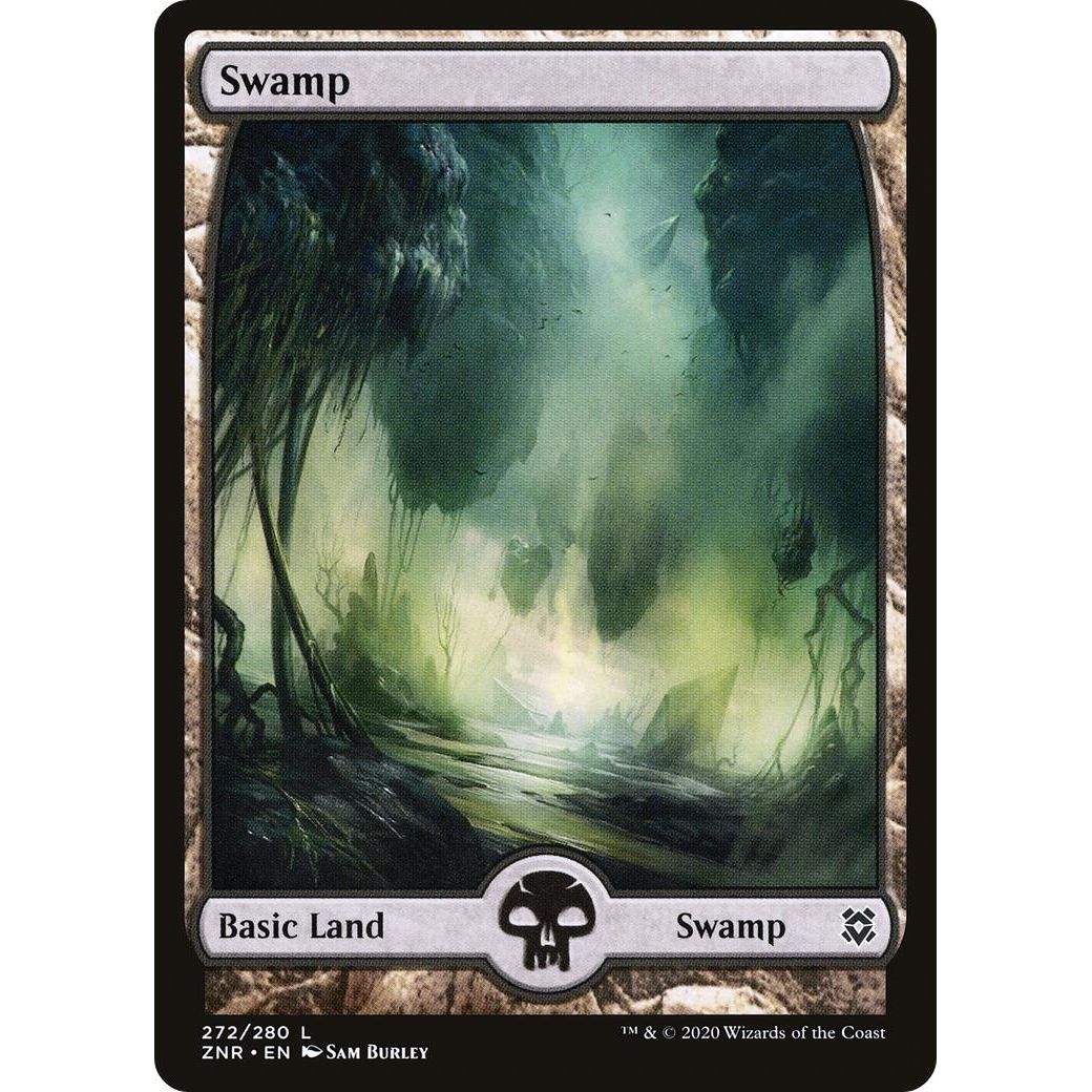 Image for Swamp (272) - Full Art (272) (ZNR) - Magic: The Gathering