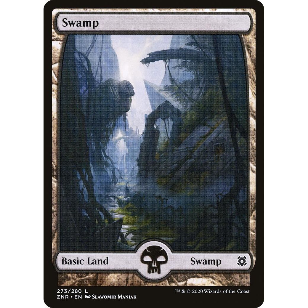 Image for Swamp (273) - Full Art (273) (ZNR) - Magic: The Gathering