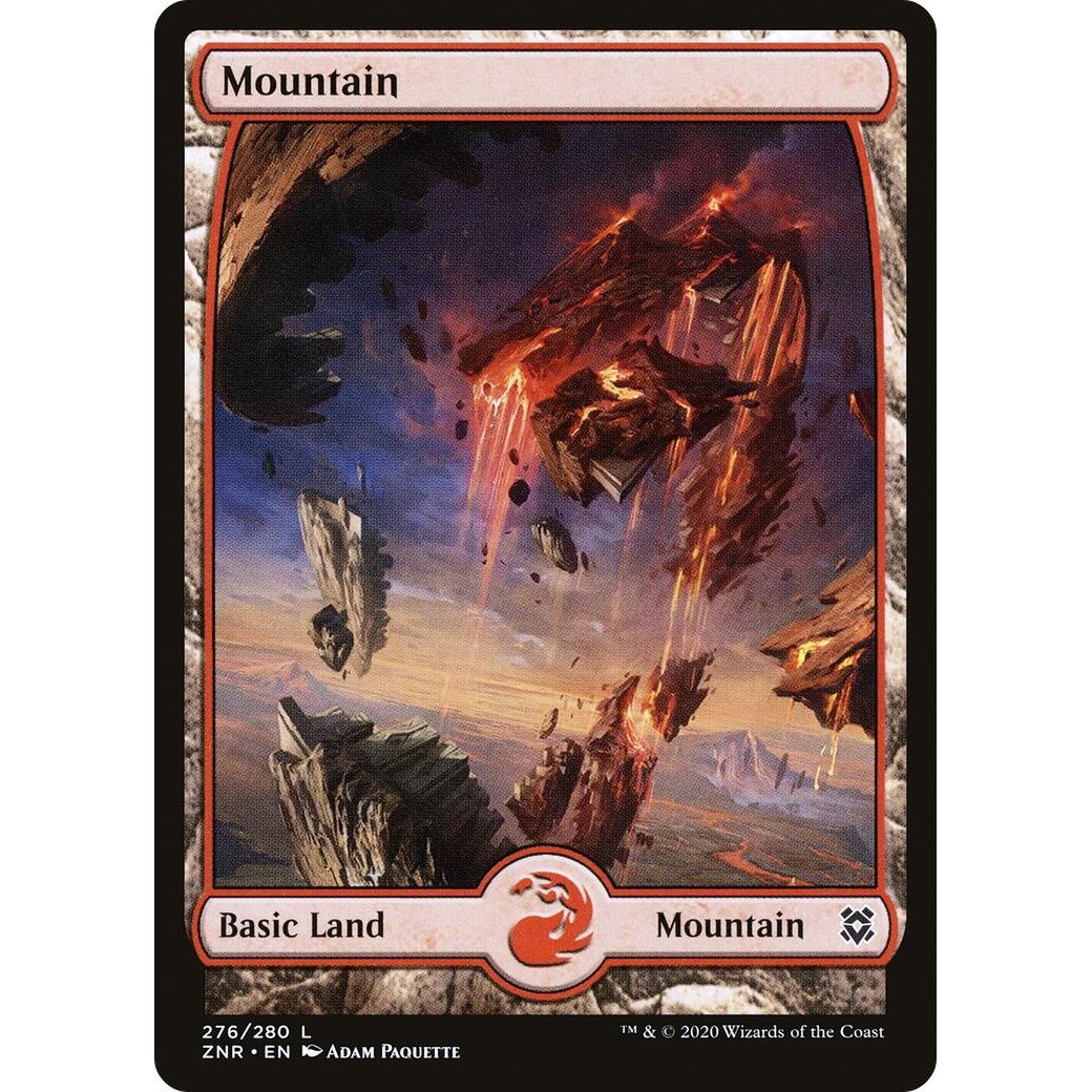 Image for Mountain (276) - Full Art (276) (ZNR) - Magic: The Gathering