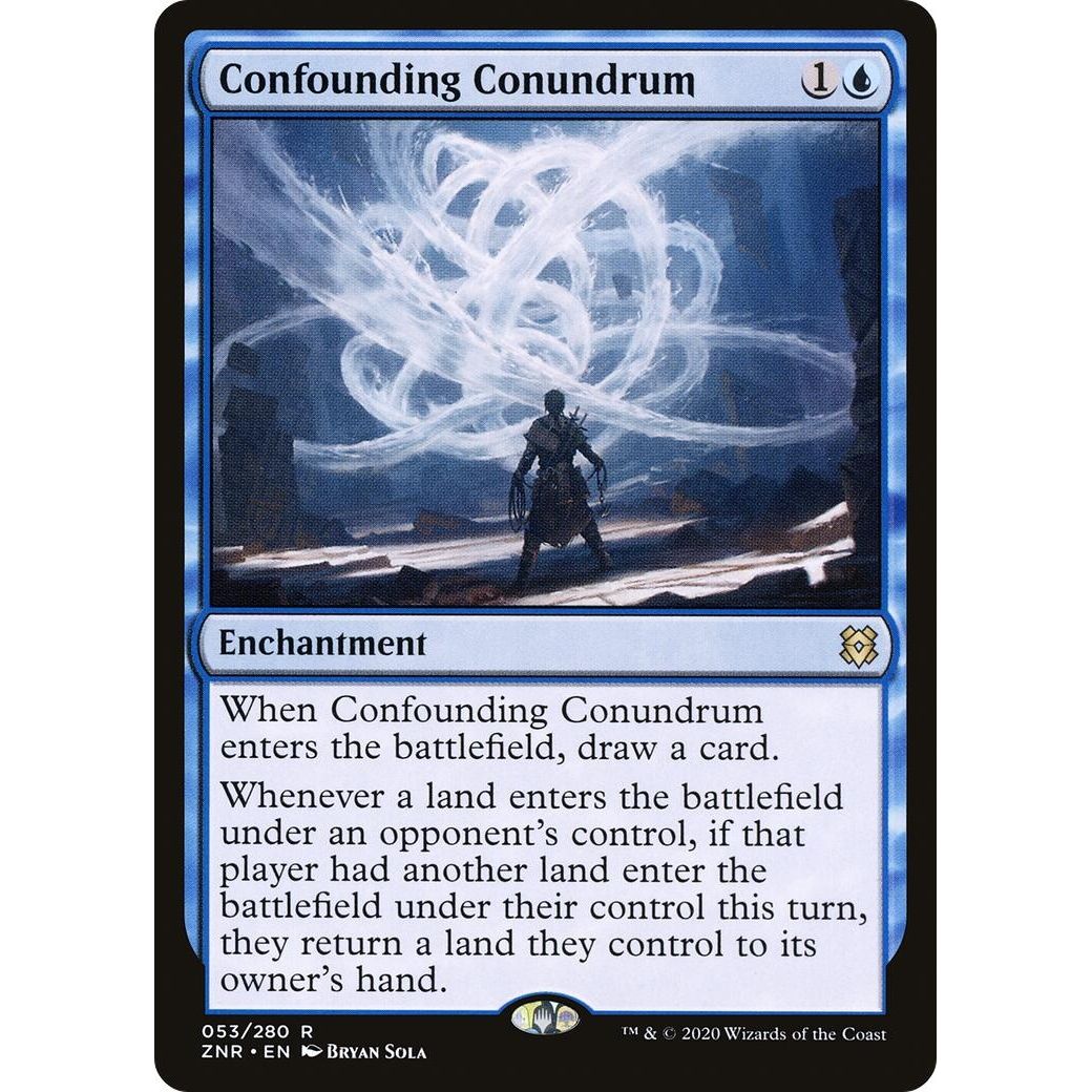 Image for Confounding Conundrum (53) (ZNR) - Magic: The Gathering
