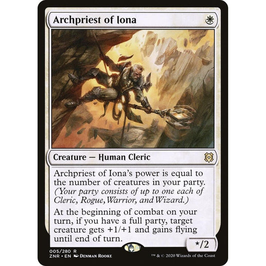 Image for Archpriest of Iona (5) (ZNR) - Magic: The Gathering