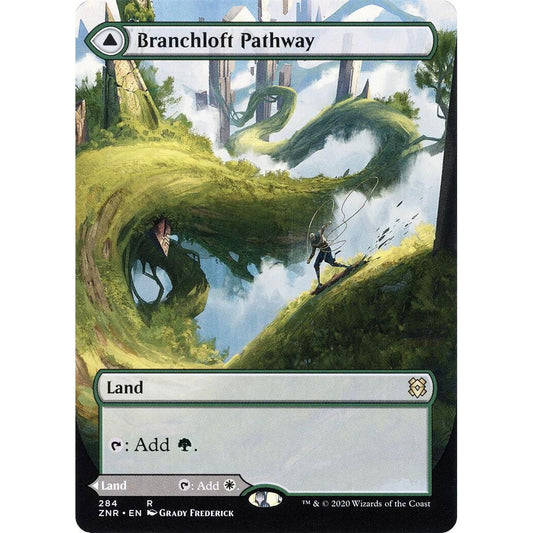 Image for Branchloft Pathway (Borderless) (284) (ZNR) - Magic: The Gathering