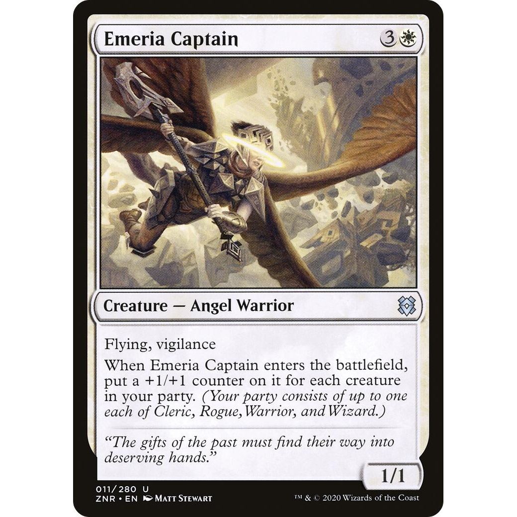 Image for Emeria Captain (11) (ZNR) - Magic: The Gathering
