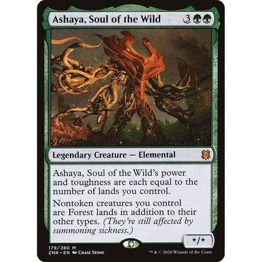Image for Ashaya, Soul of the Wild (179) (ZNR) - Magic: The Gathering