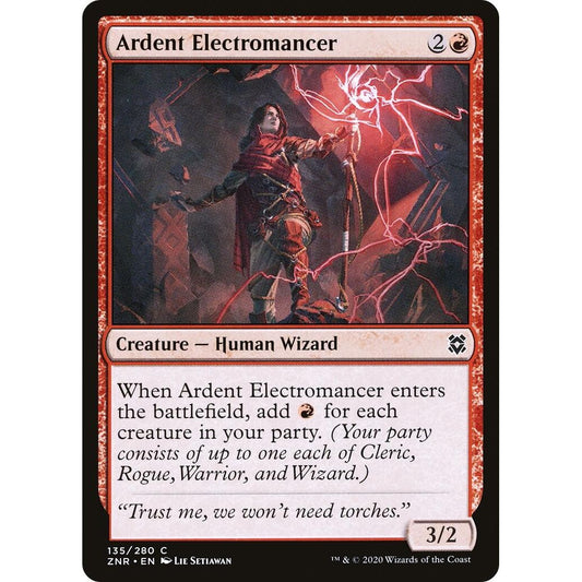 Image for Ardent Electromancer (135) (ZNR) - Magic: The Gathering