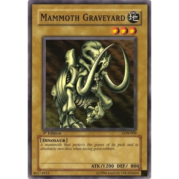 Image for Mammoth Graveyard (LOB-009) (LOB) - YuGiOh