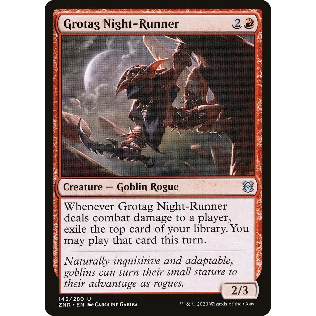 Image for Grotag Night-Runner (143) (ZNR) - Magic: The Gathering