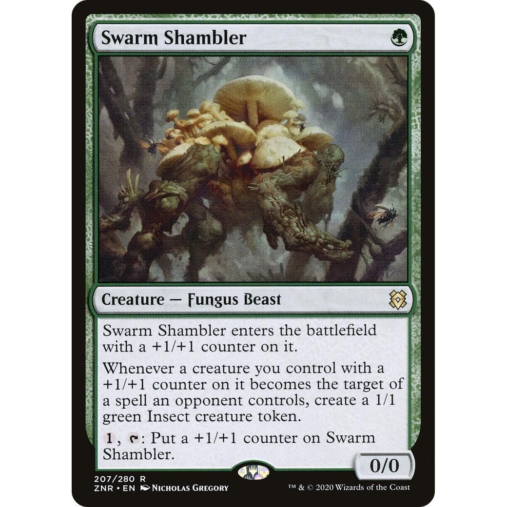 Image for Swarm Shambler (207) (ZNR) - Magic: The Gathering