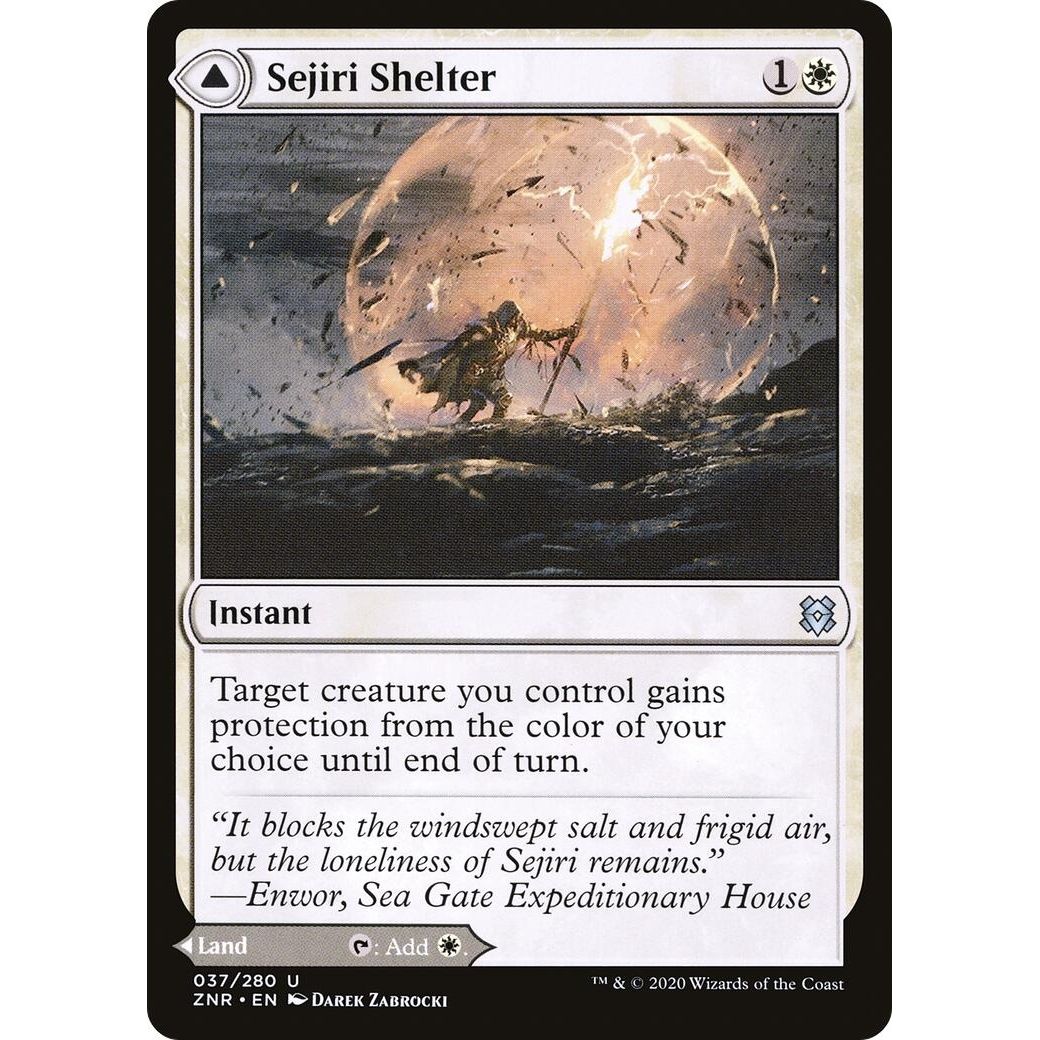 Image for Sejiri Shelter (37) (ZNR) - Magic: The Gathering
