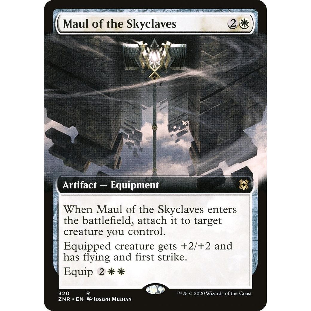 Image for Maul of the Skyclaves (Extended Art) (320) (ZNR) - Magic: The Gathering