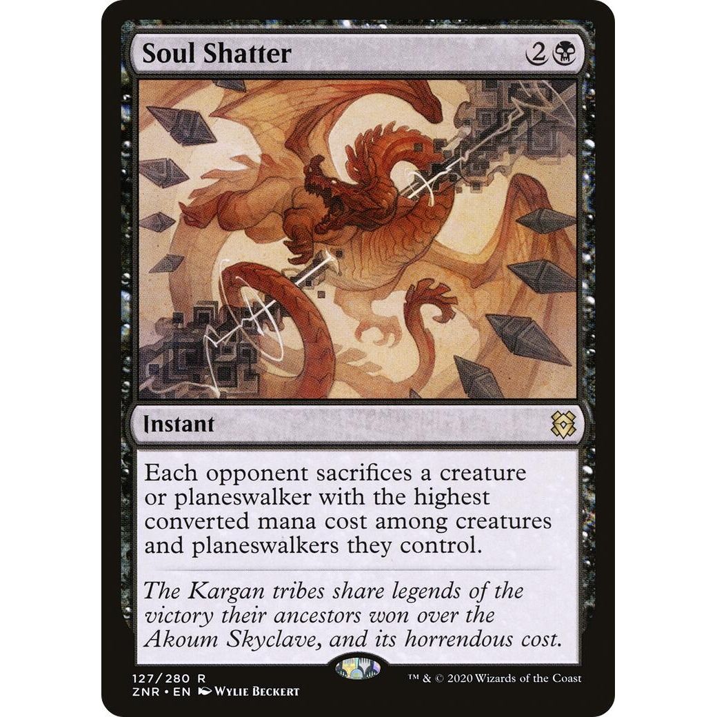 Image for Soul Shatter (127) (ZNR) - Magic: The Gathering