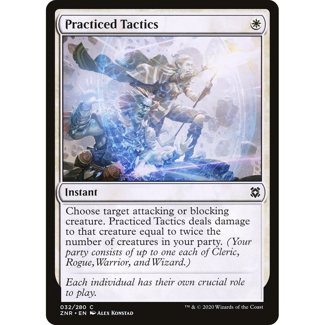 Image for Practiced Tactics (32) (ZNR) - Magic: The Gathering
