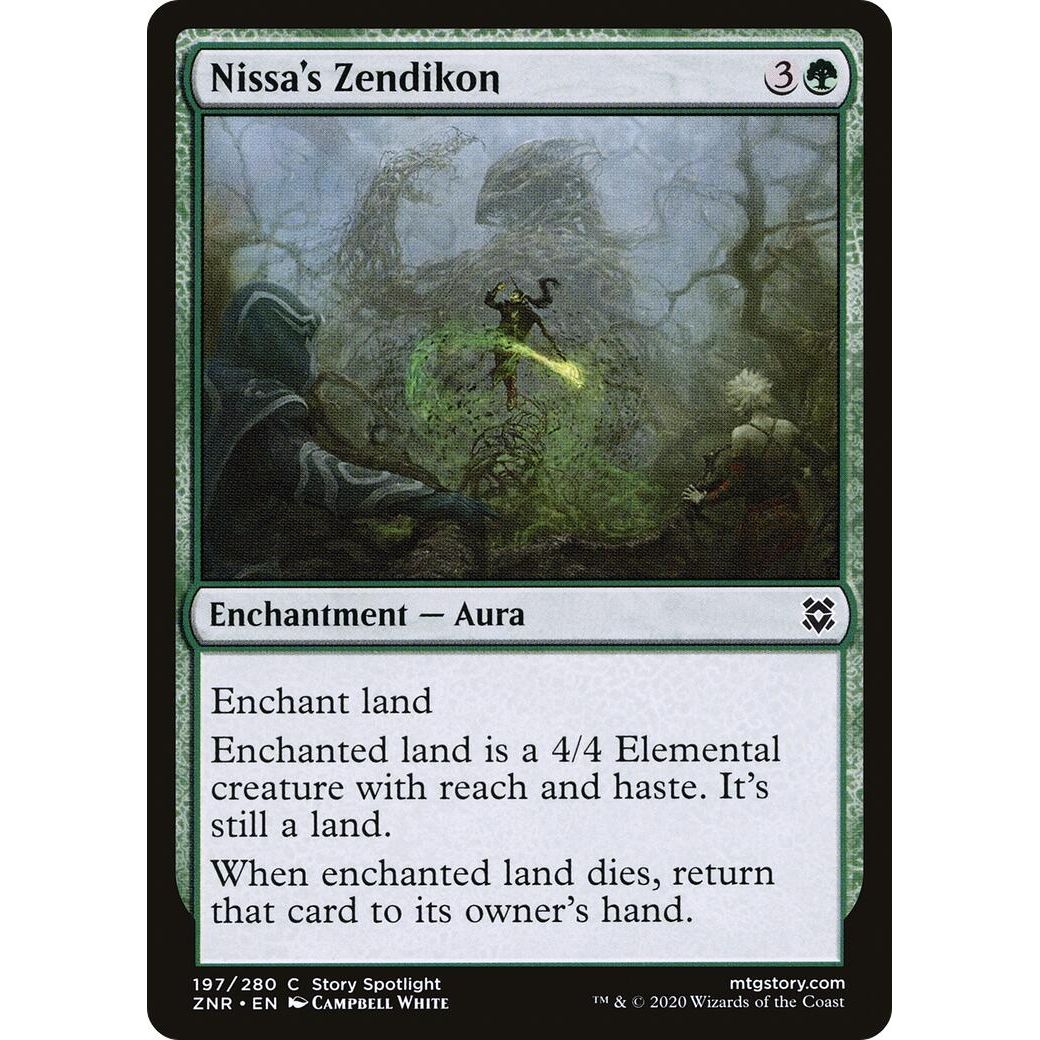Image for Nissa's Zendikon (197) (ZNR) - Magic: The Gathering