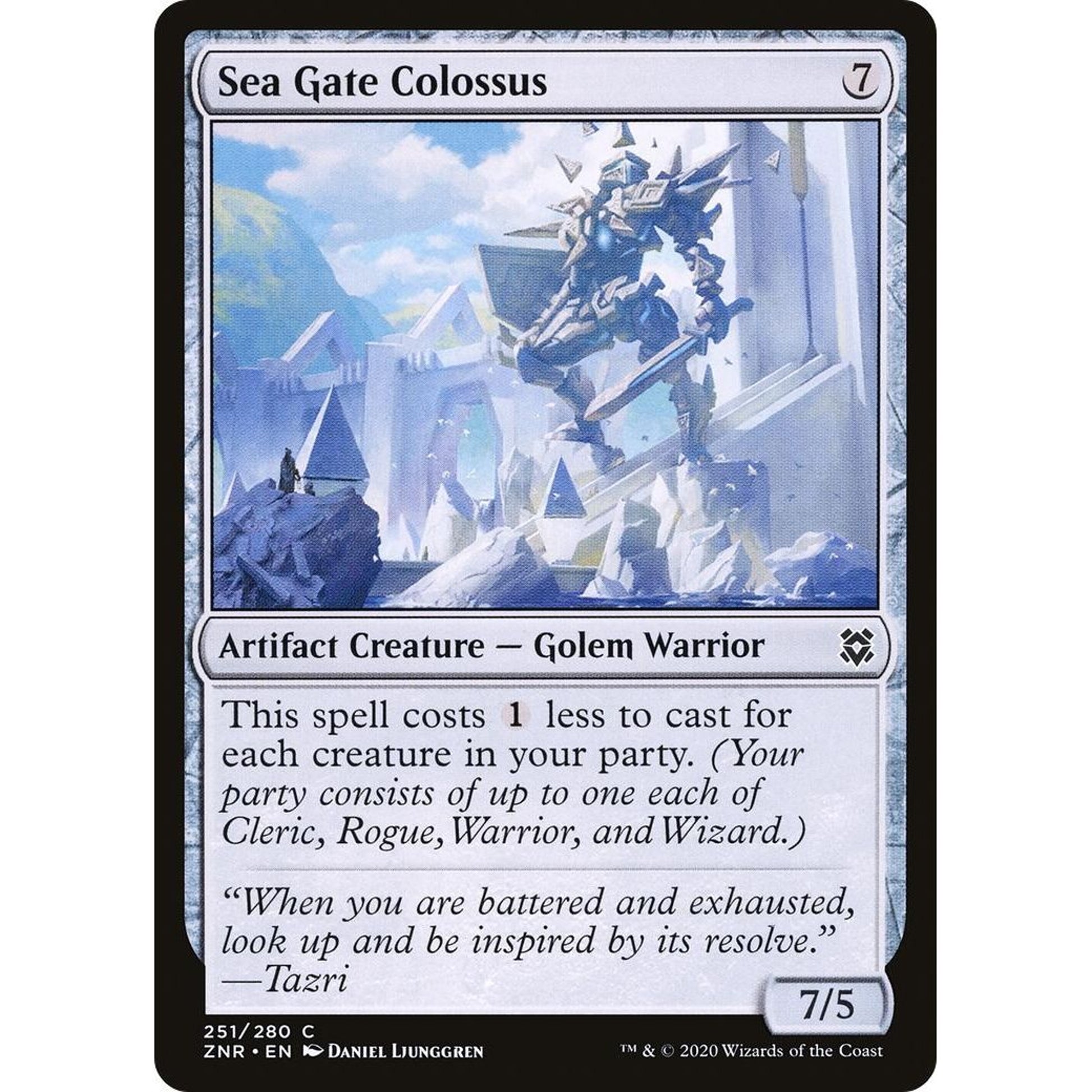 Image for Sea Gate Colossus (251) (ZNR) - Magic: The Gathering