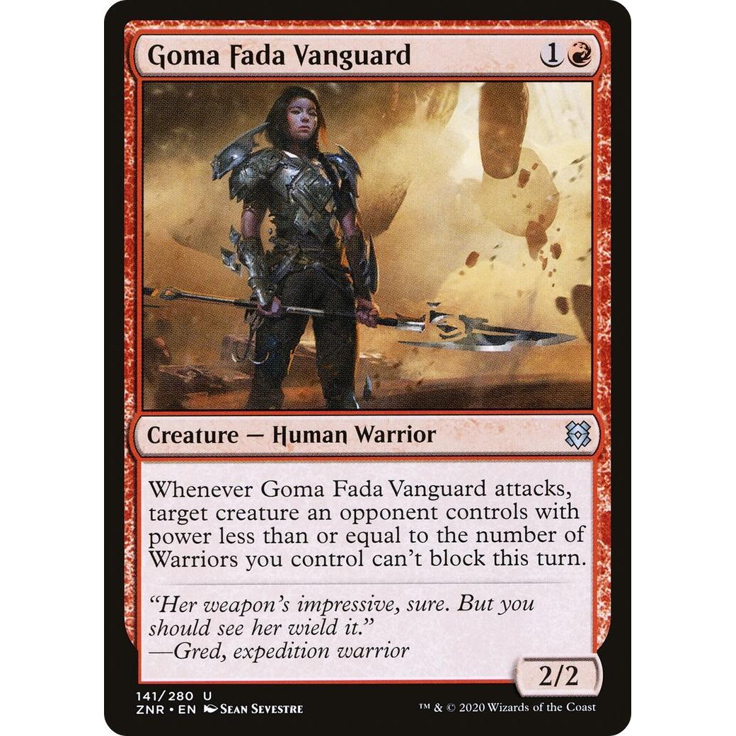 Image for Goma Fada Vanguard (141) (ZNR) - Magic: The Gathering