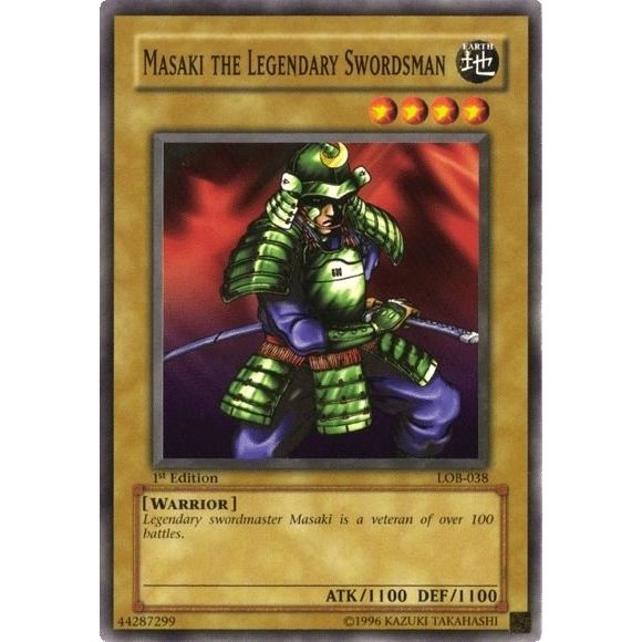 Image for Masaki the Legendary Swordsman (LOB-038) (LOB) - YuGiOh