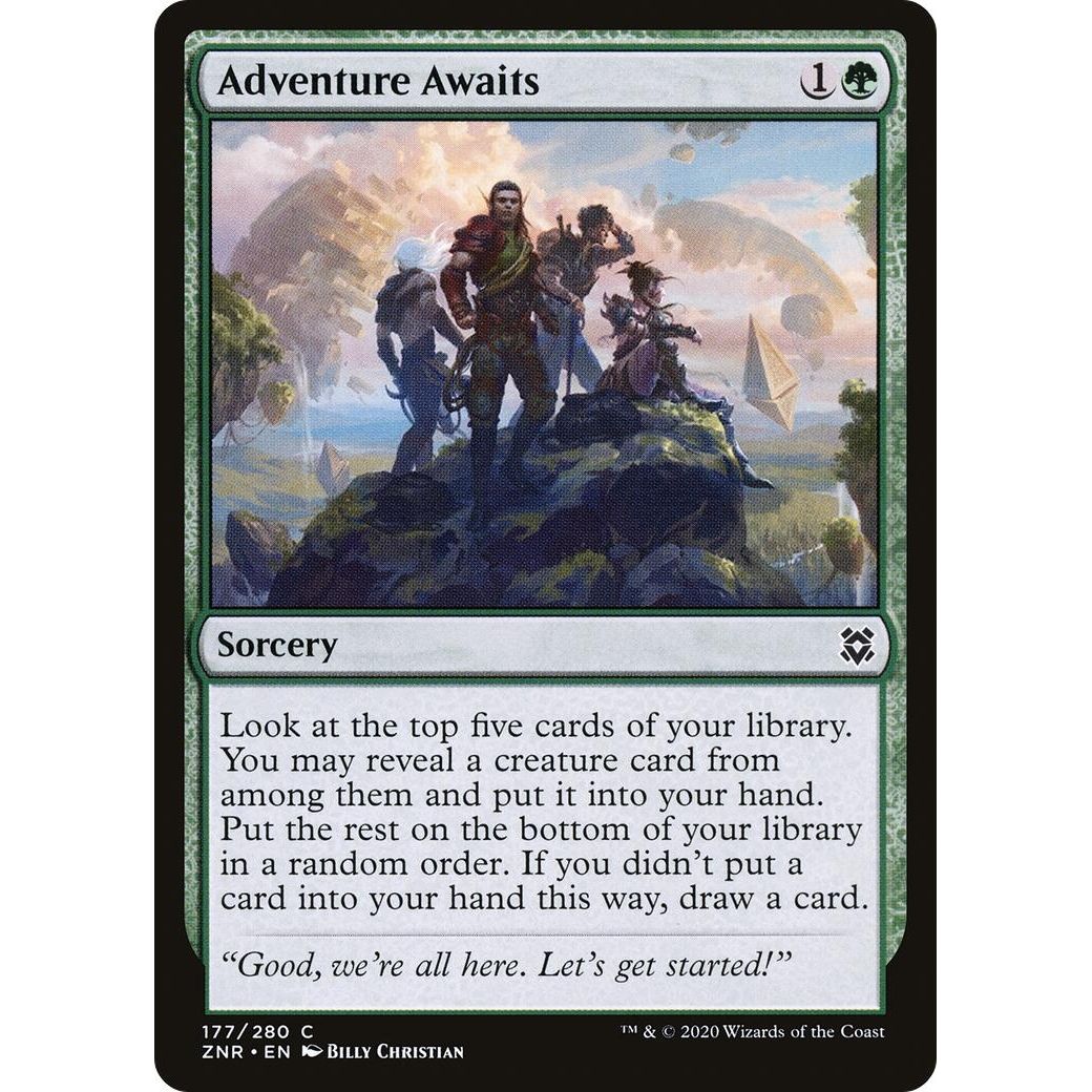 Image for Adventure Awaits (177) (ZNR) - Magic: The Gathering