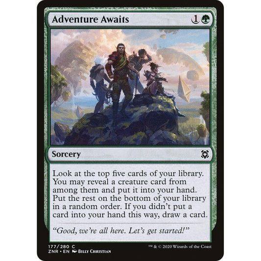 Image for Adventure Awaits (177) (ZNR) - Magic: The Gathering