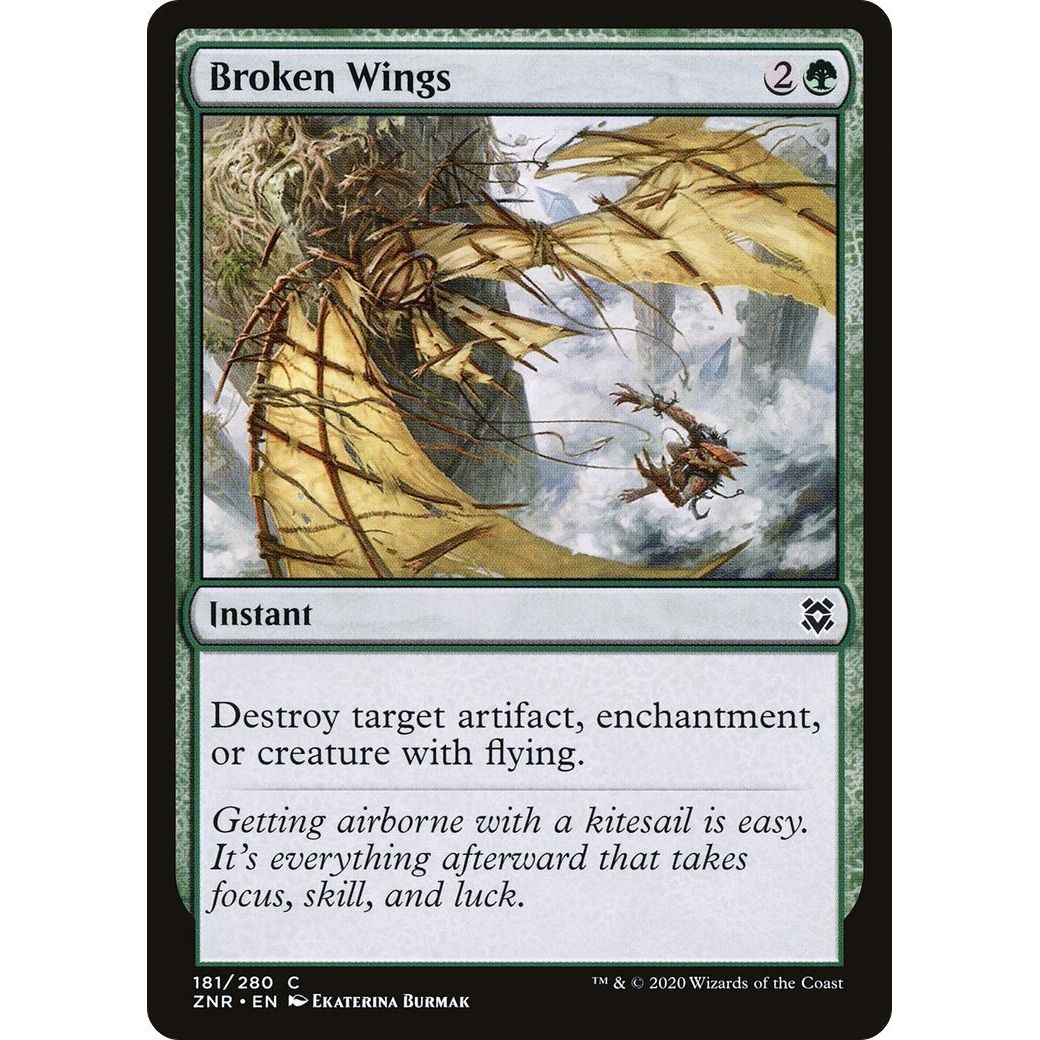 Image for Broken Wings (181) (ZNR) - Magic: The Gathering