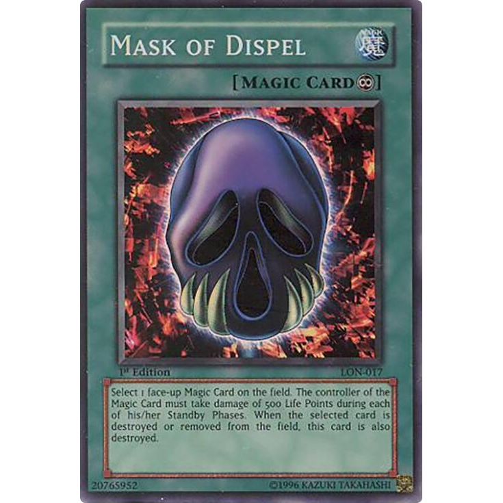 Image for Mask of Dispel (LON-017) (LON) - YuGiOh