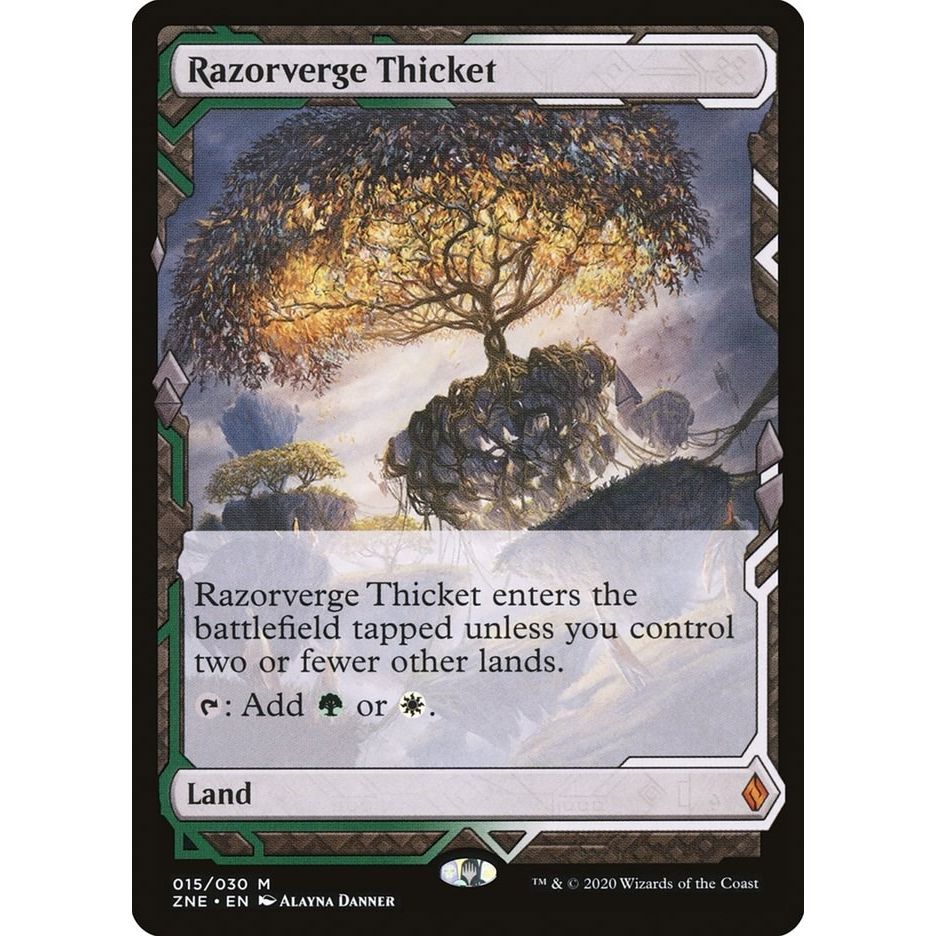 Image for Razorverge Thicket (15) (ZNE) - Magic: The Gathering