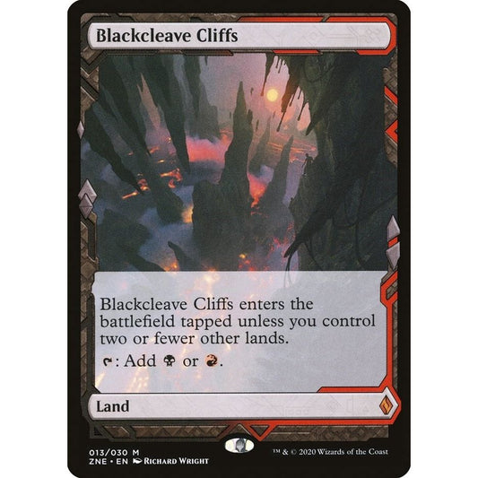 Image for Blackcleave Cliffs (13) (ZNE) - Magic: The Gathering