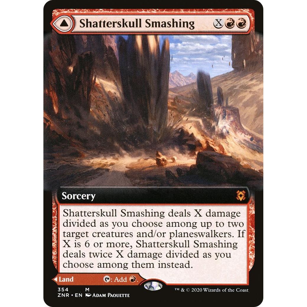 Image for Shatterskull Smashing (Extended Art) (354) (ZNR) - Magic: The Gathering
