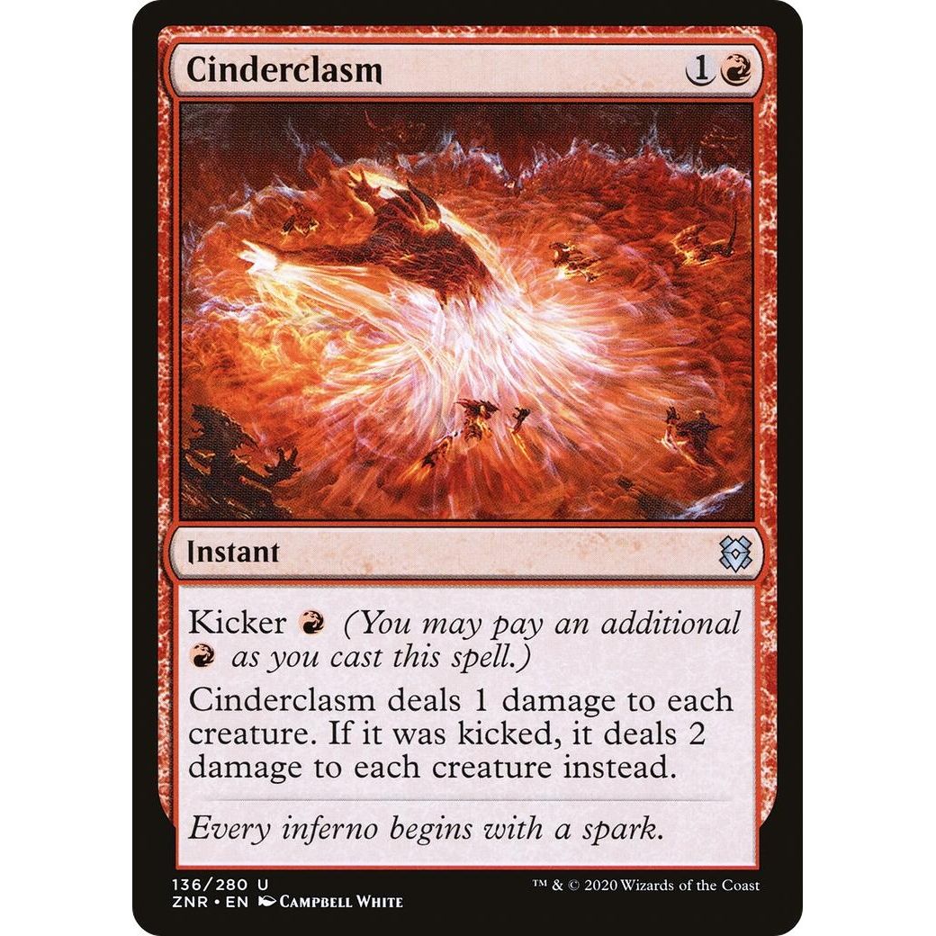 Image for Cinderclasm (136) (ZNR) - Magic: The Gathering