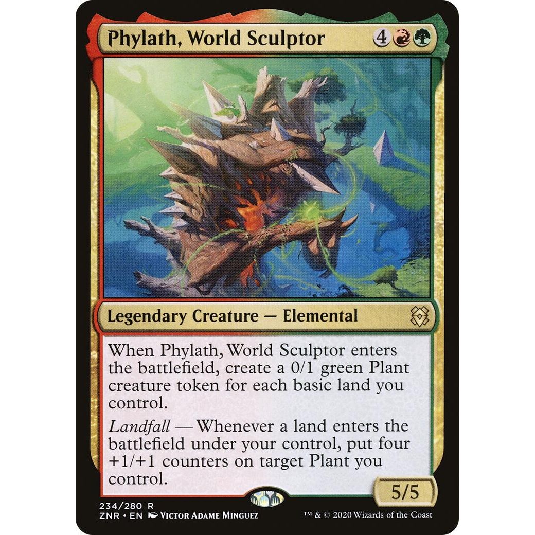 Image for Phylath, World Sculptor (234) (ZNR) - Magic: The Gathering