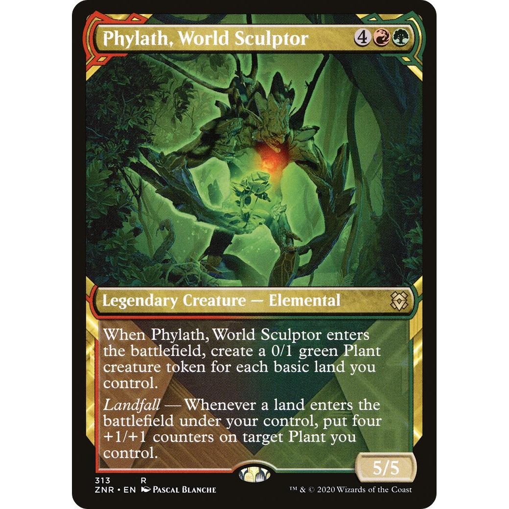 Image for Phylath, World Sculptor (Showcase) (313) (ZNR) - Magic: The Gathering