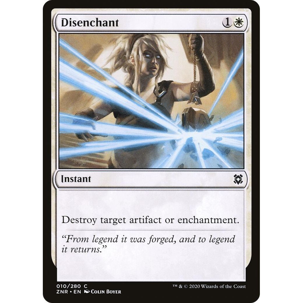 Image for Disenchant (10) (ZNR) - Magic: The Gathering
