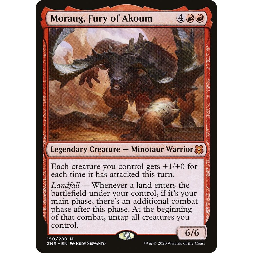 Image for Moraug, Fury of Akoum (150) (ZNR) - Magic: The Gathering