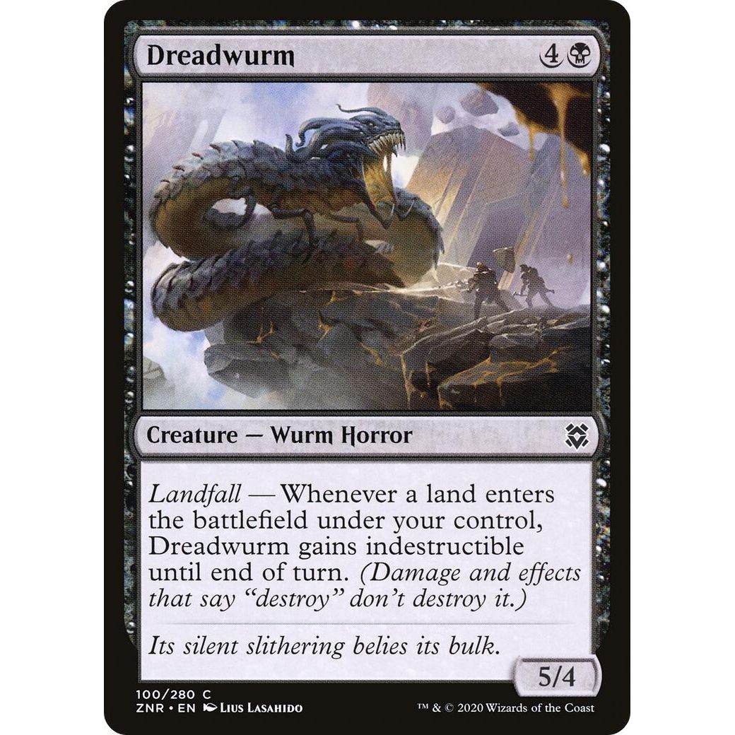Image for Dreadwurm (100) (ZNR) - Magic: The Gathering
