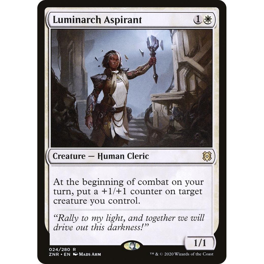 Image for Luminarch Aspirant (24) (ZNR) - Magic: The Gathering