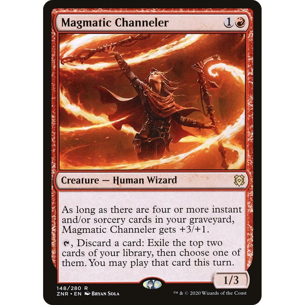 Image for Magmatic Channeler (148) (ZNR) - Magic: The Gathering