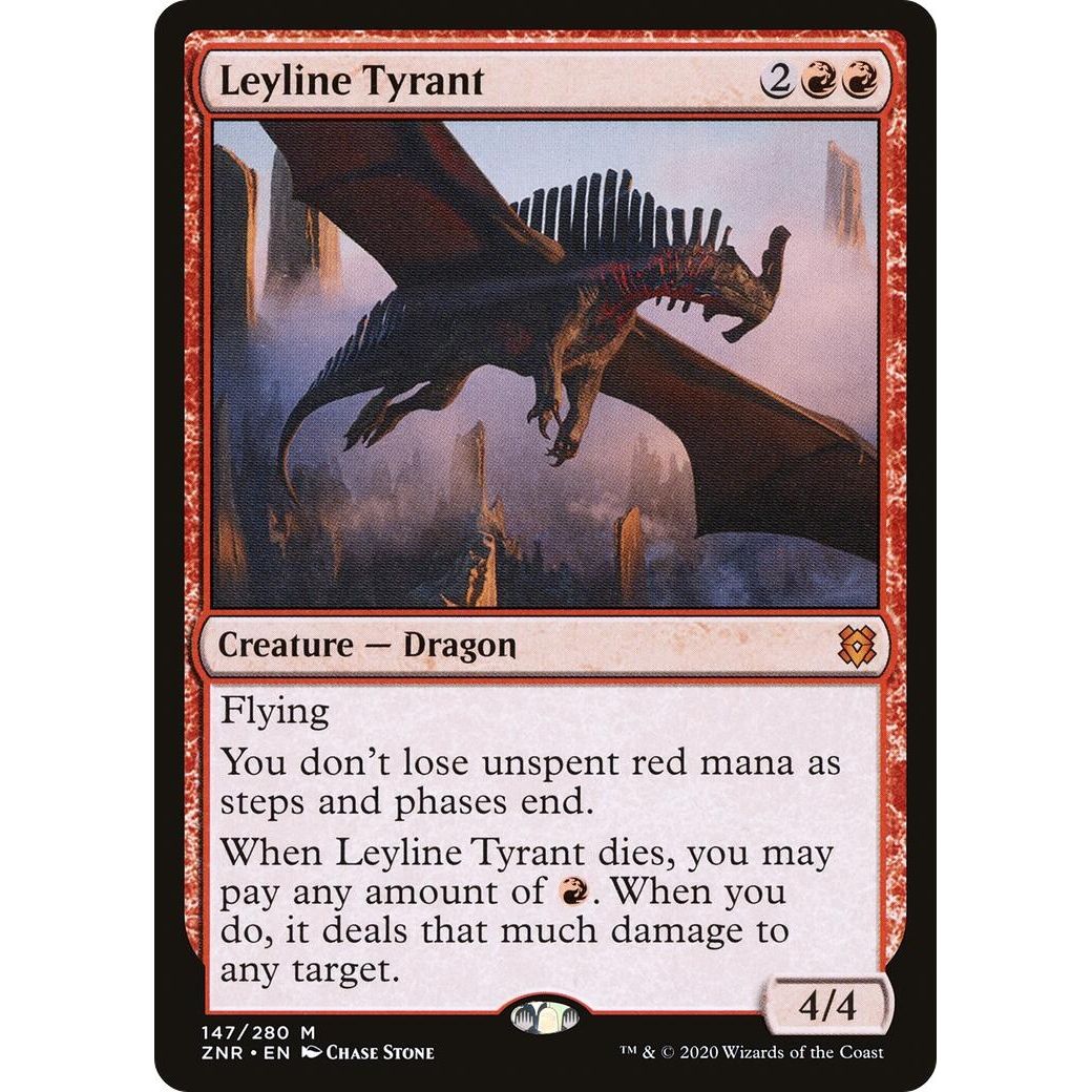 Image for Leyline Tyrant (147) (ZNR) - Magic: The Gathering