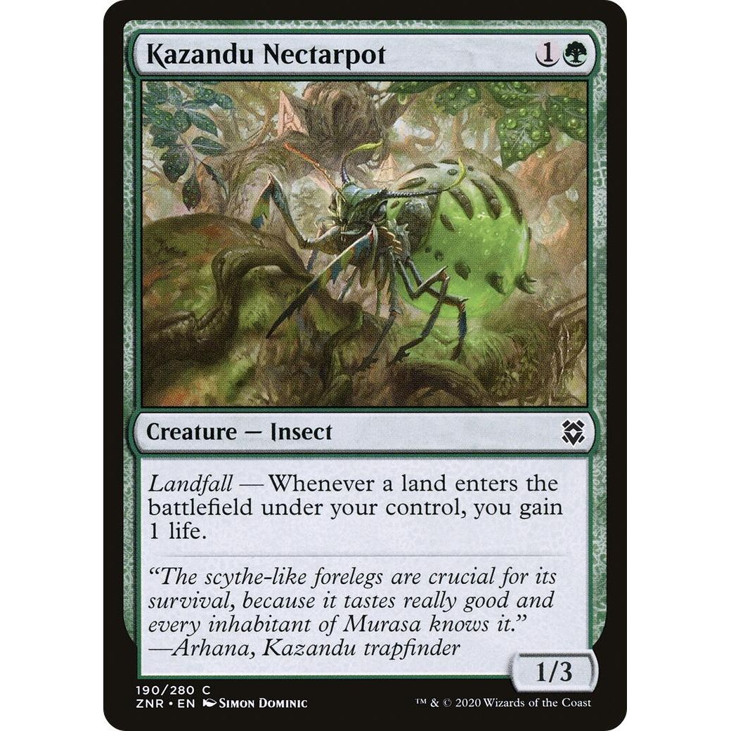 Image for Kazandu Nectarpot (190) (ZNR) - Magic: The Gathering