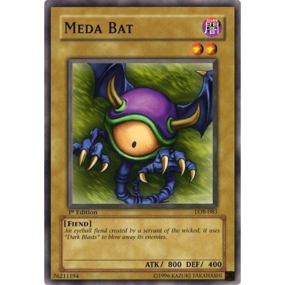 Image for Meda Bat (LOB-083) (LOB) - YuGiOh
