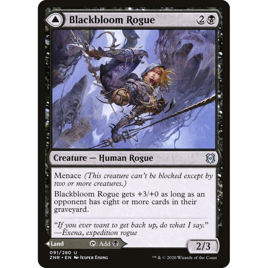 Image for Blackbloom Rogue (91) (ZNR) - Magic: The Gathering