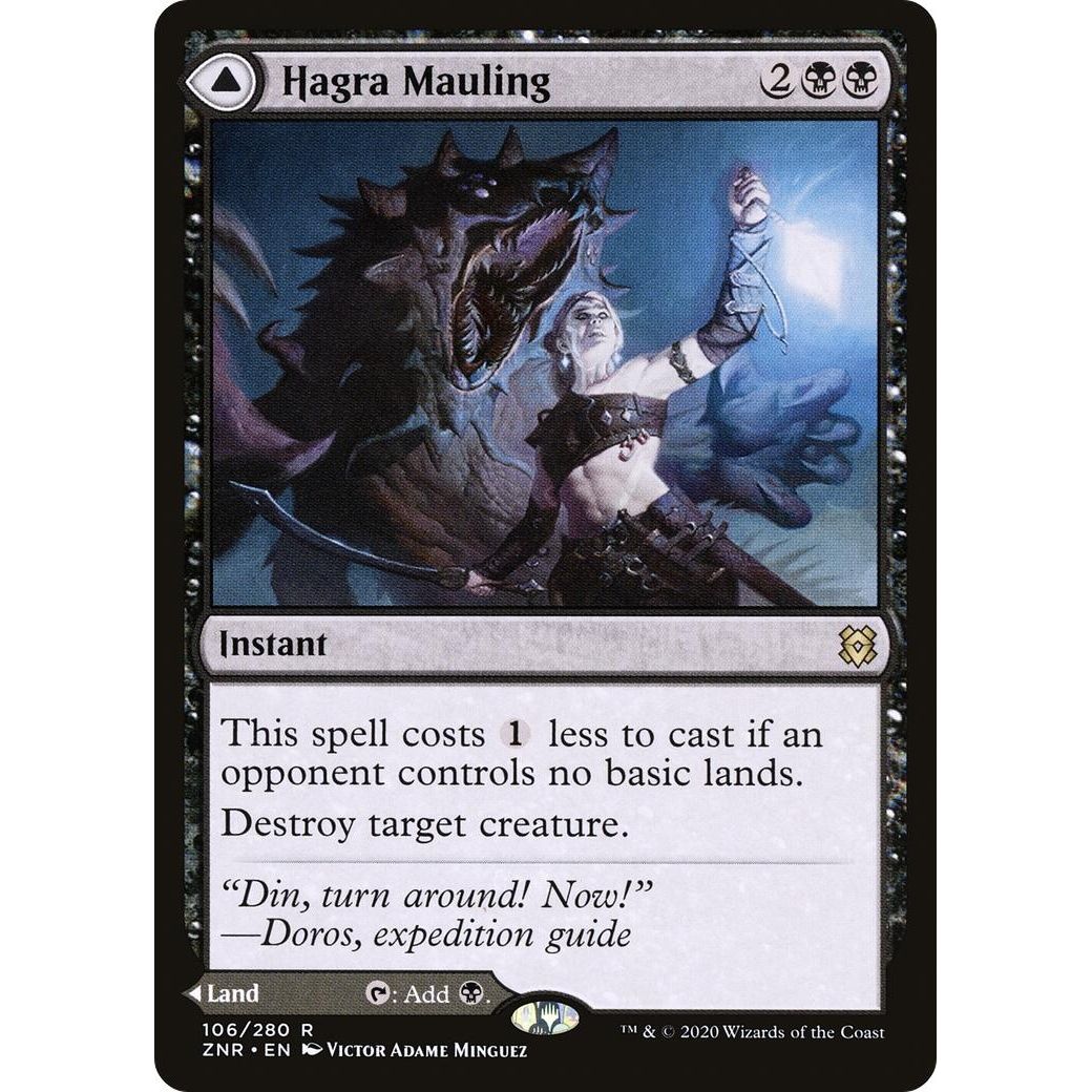 Image for Hagra Mauling (106) (ZNR) - Magic: The Gathering