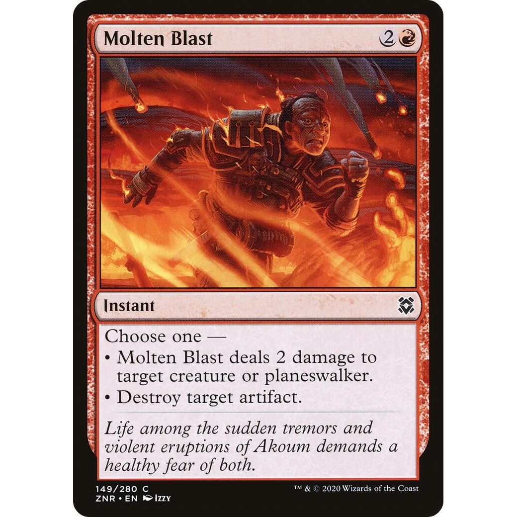 Image for Molten Blast (149) (ZNR) - Magic: The Gathering