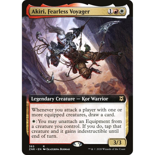 Image for Akiri, Fearless Voyager (Extended Art) (365) (ZNR) - Magic: The Gathering