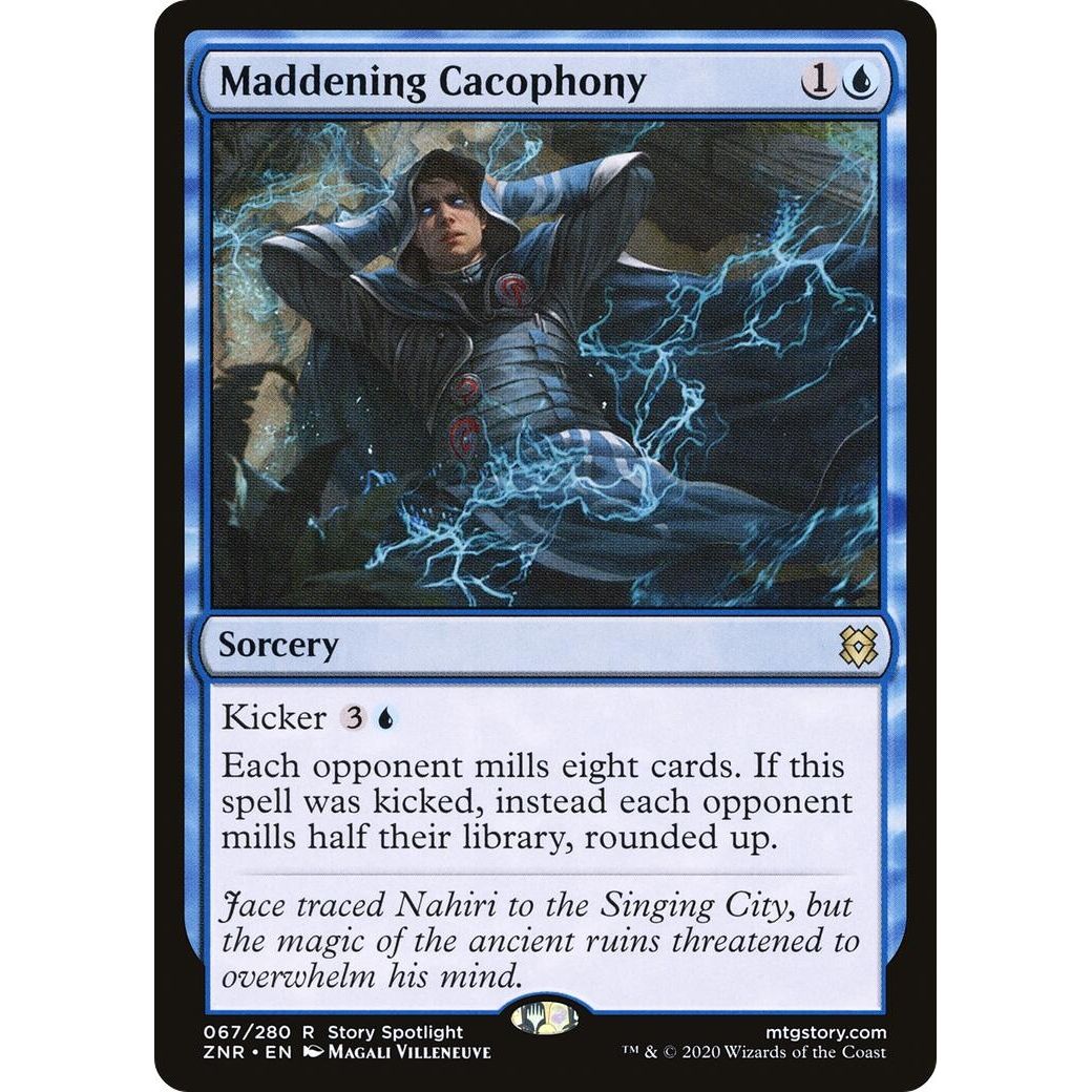 Image for Maddening Cacophony (67) (ZNR) - Magic: The Gathering