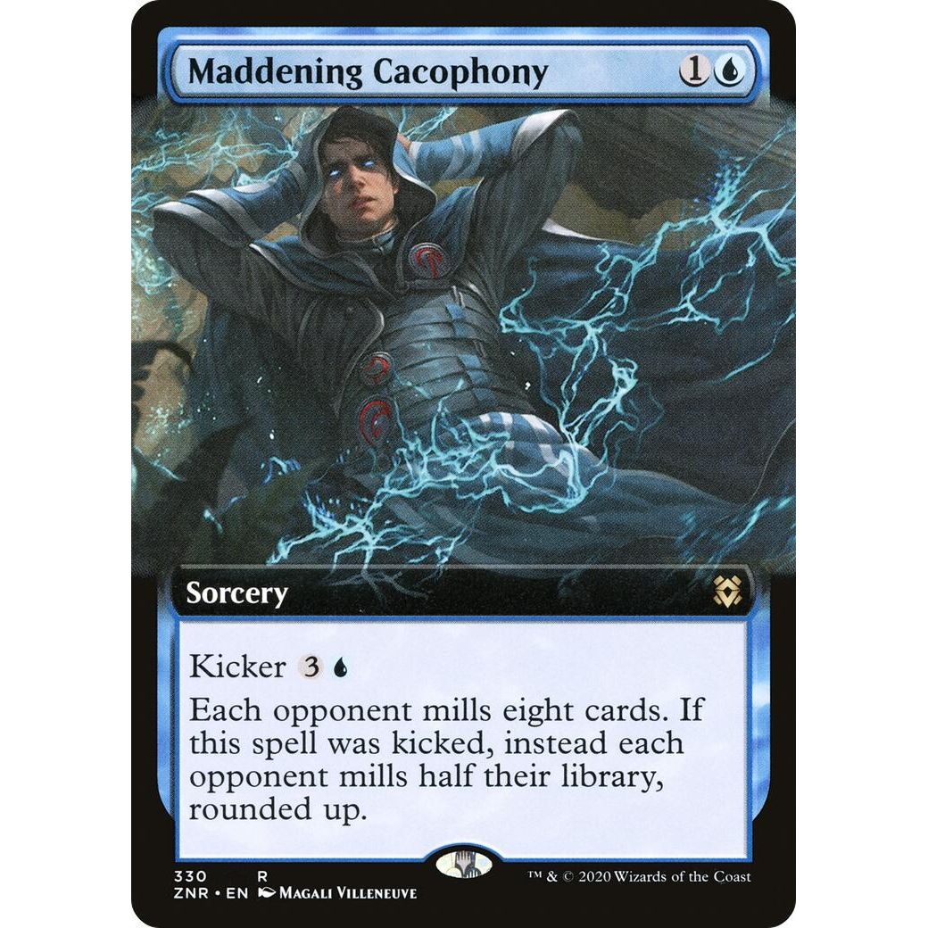 Image for Maddening Cacophony (Extended Art) (330) (ZNR) - Magic: The Gathering