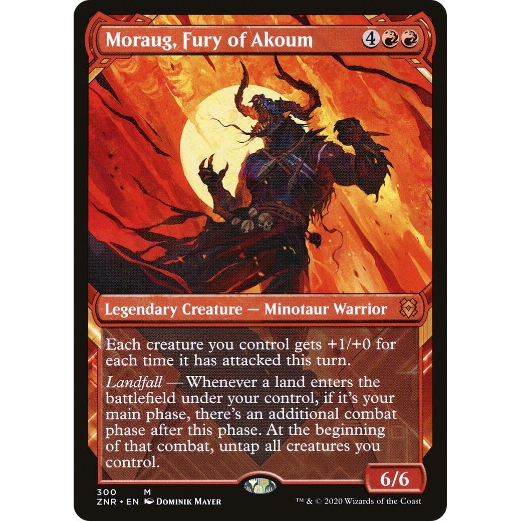 Image for Moraug, Fury of Akoum (Showcase) (300) (ZNR) - Magic: The Gathering