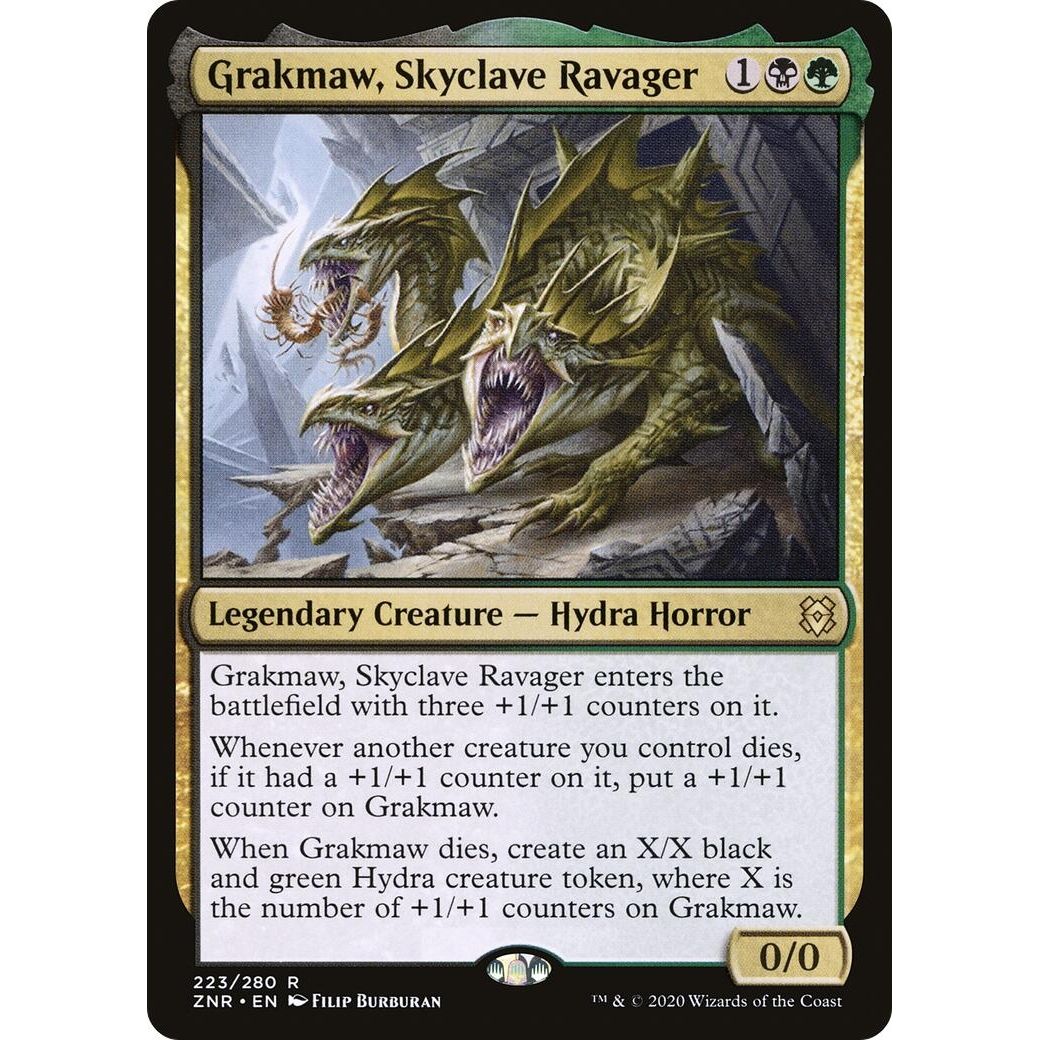 Image for Grakmaw, Skyclave Ravager (223) (ZNR) - Magic: The Gathering