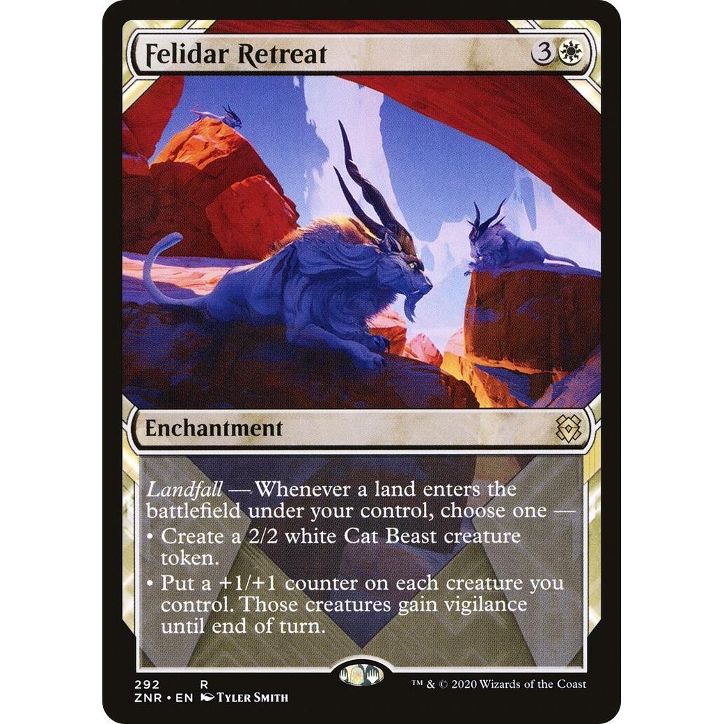 Image for Felidar Retreat (Showcase) (292) (ZNR) - Magic: The Gathering