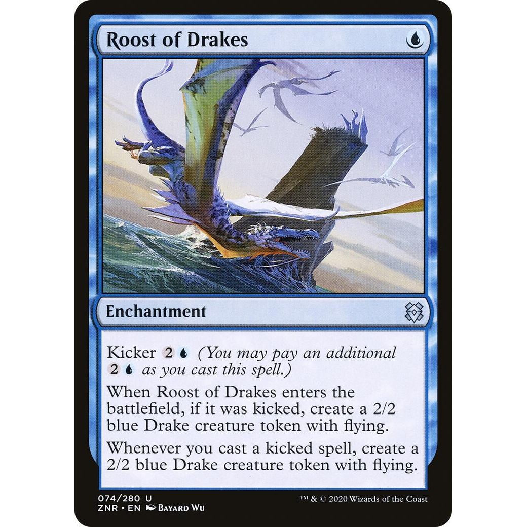 Image for Roost of Drakes (74) (ZNR) - Magic: The Gathering